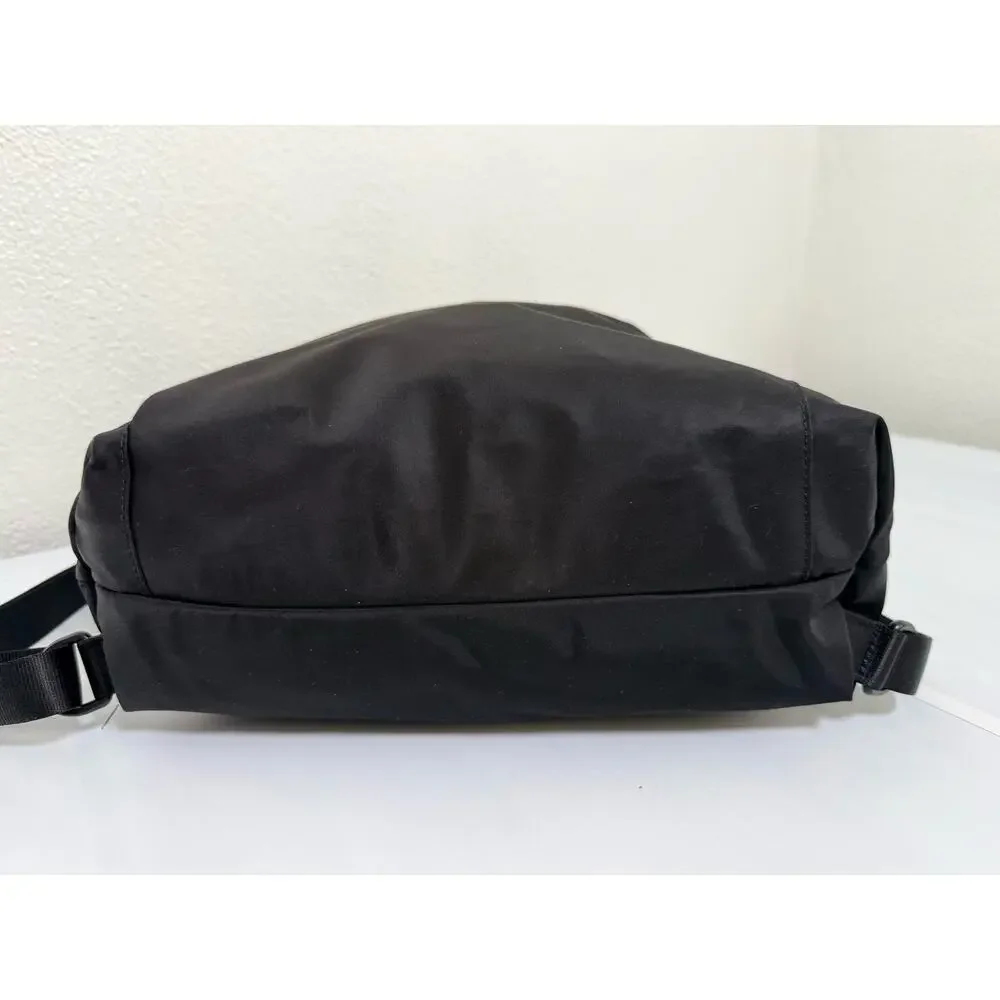 TUMI Voyager Nylon Backpack Lightweight Fold Away Just in Case Tavel Bag Black
